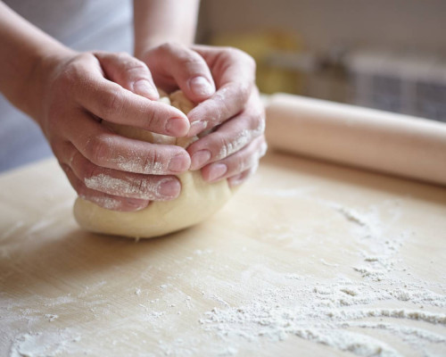 media.impasto in lievitazione